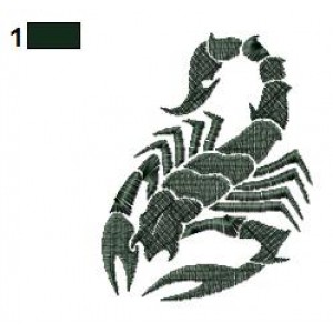 Scorpion Tattoo Embroidery Design 25